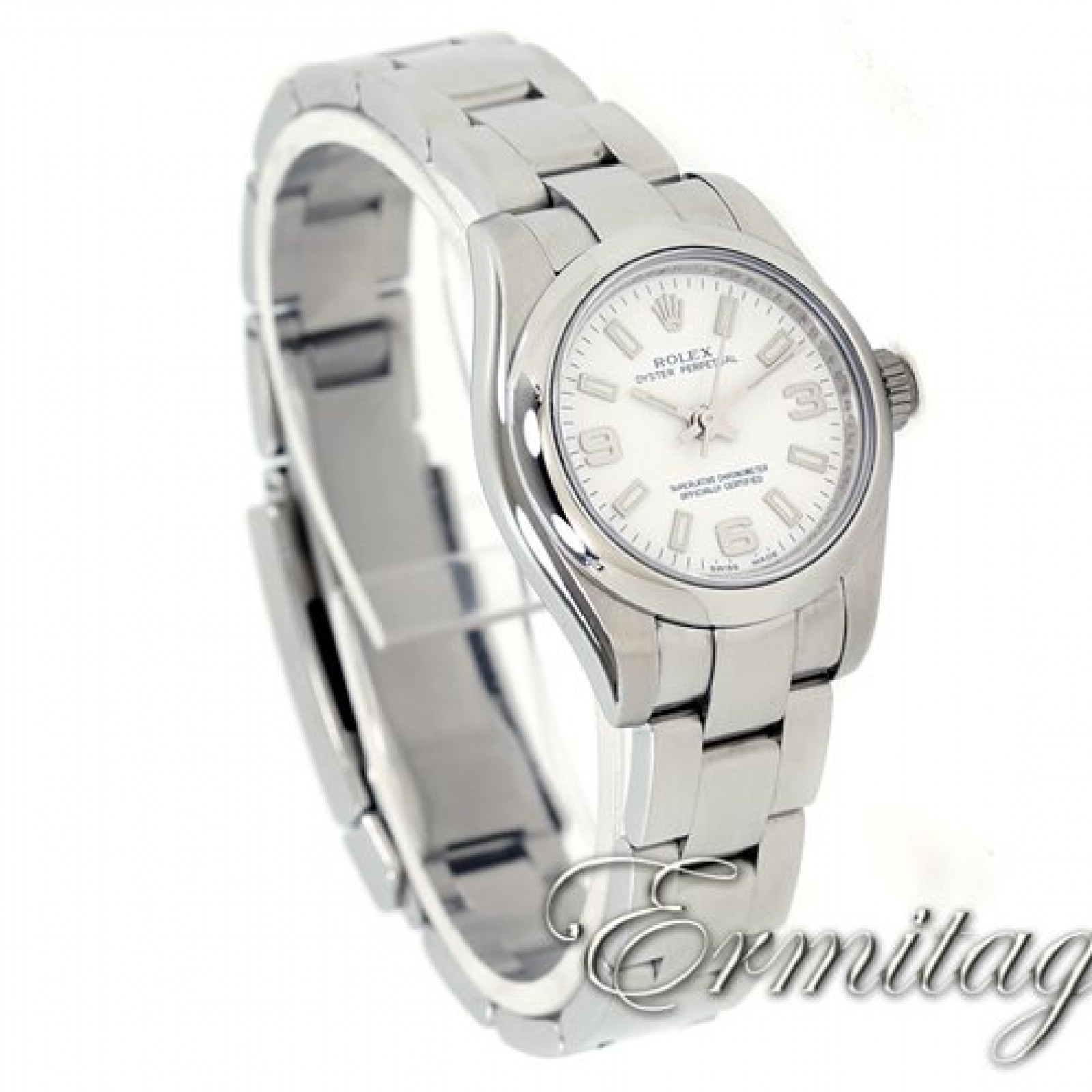 Pre-Owned Steel Rolex Oyster Perpetual 176200 Year 2008